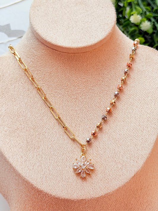 Collar de flor