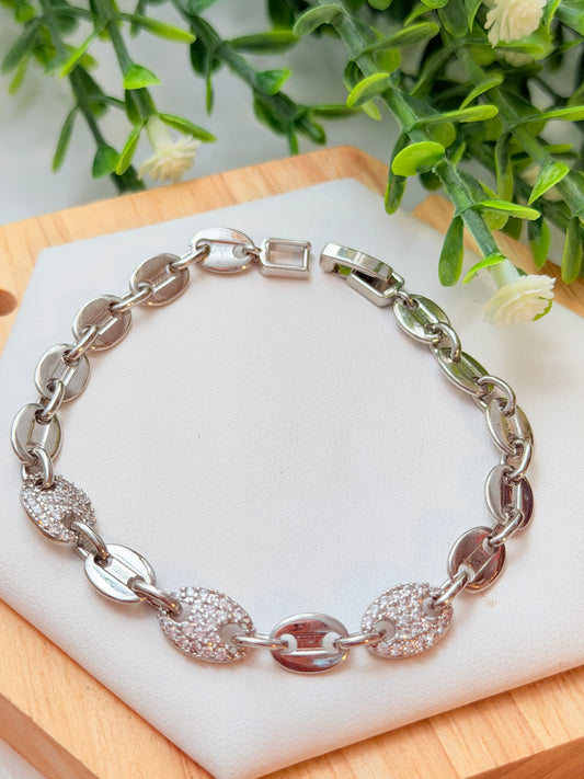 Pulsera Gucci plata