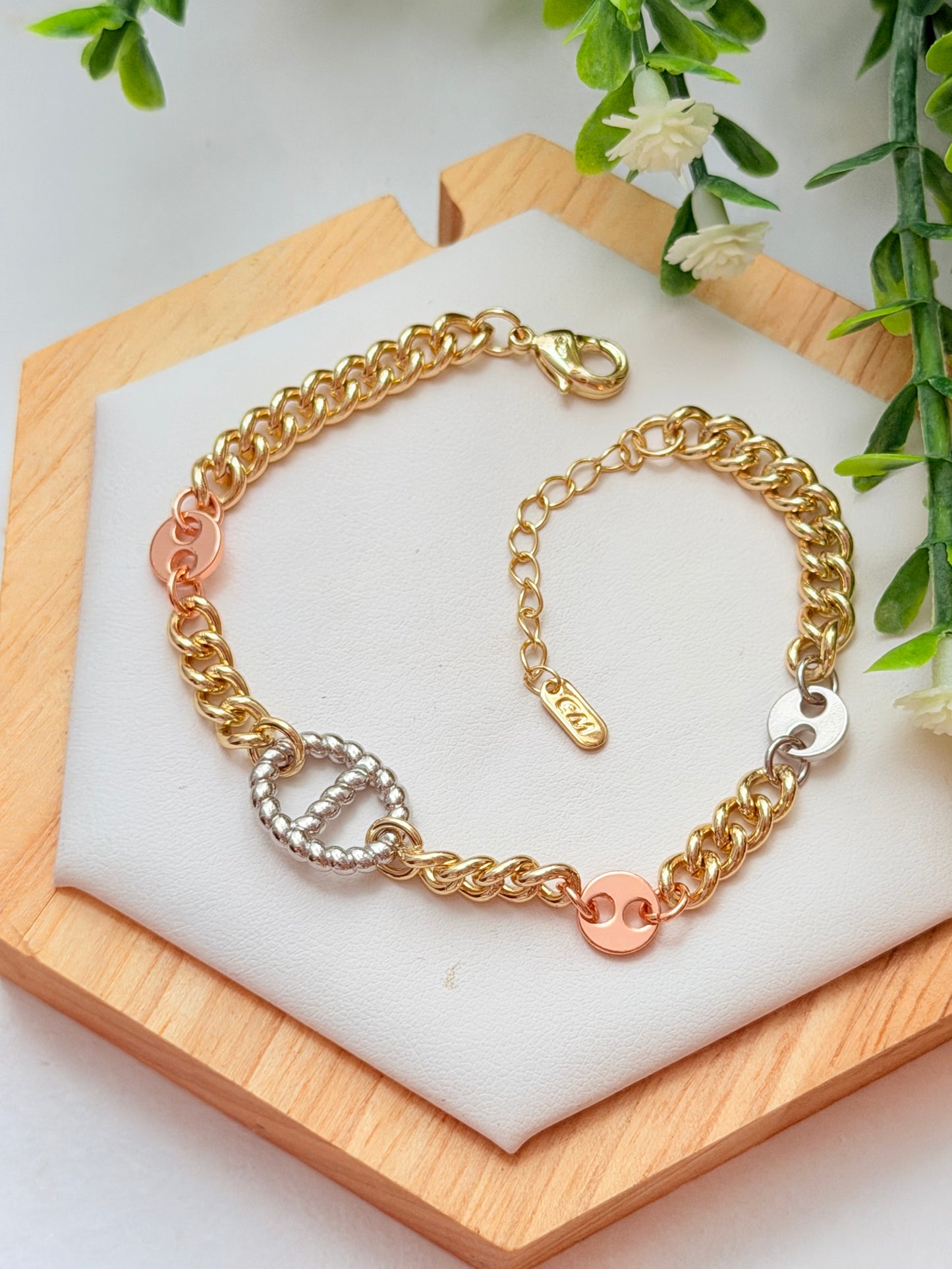 Pulsera con eslabón Gucci