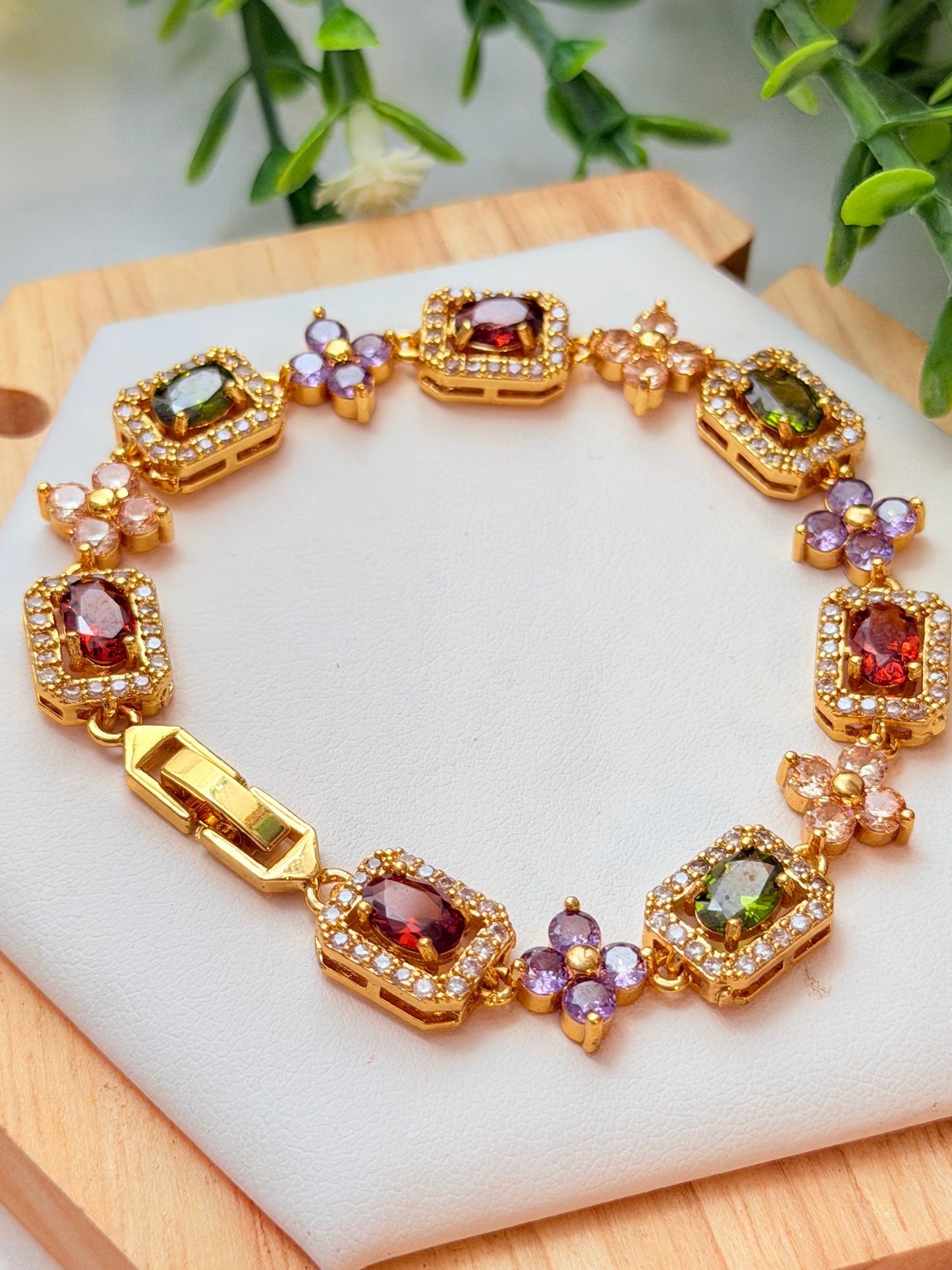 Pulsera cubo multicolor