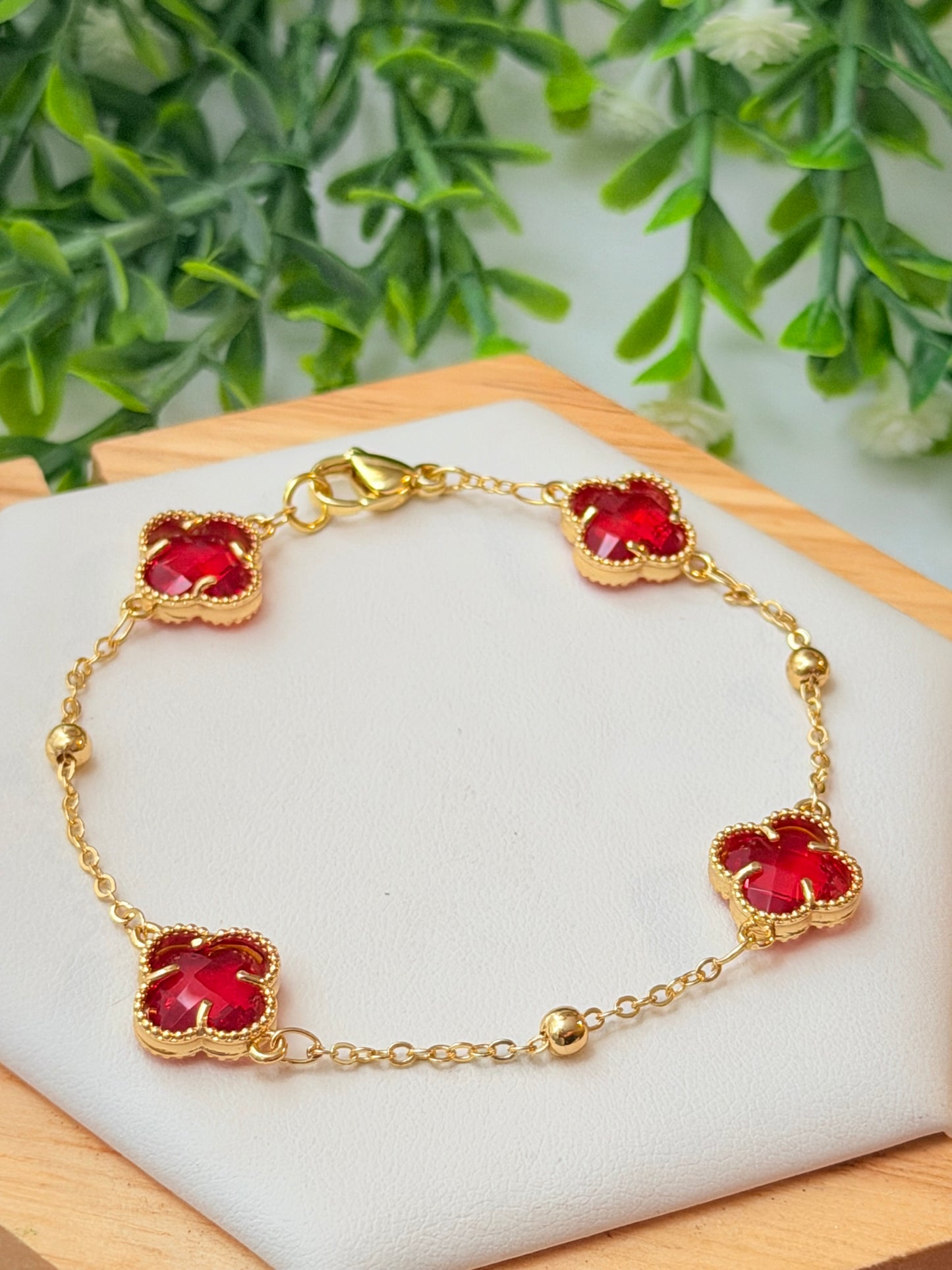 Claff roja cristal