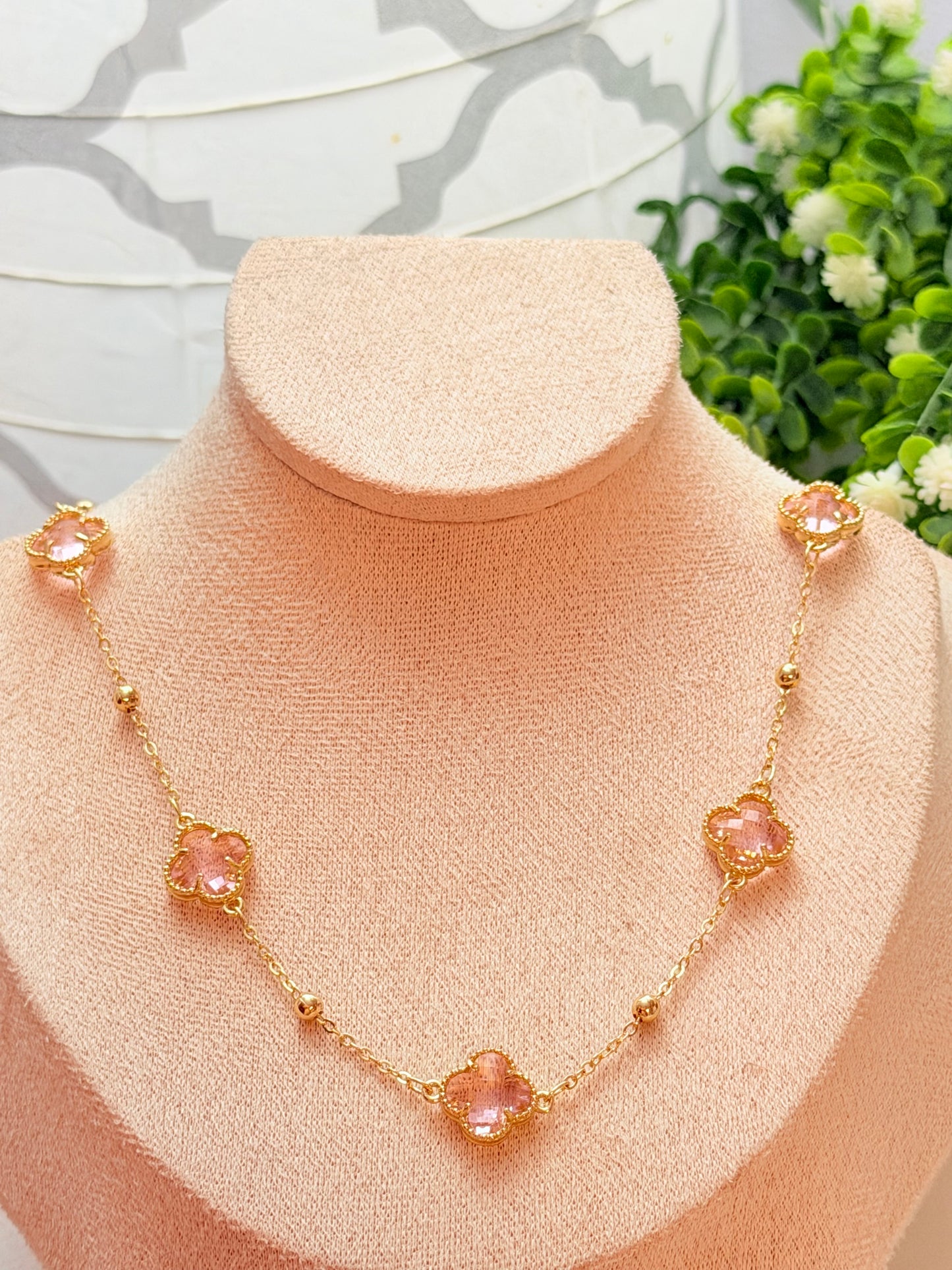 Collar claff cristal rosita