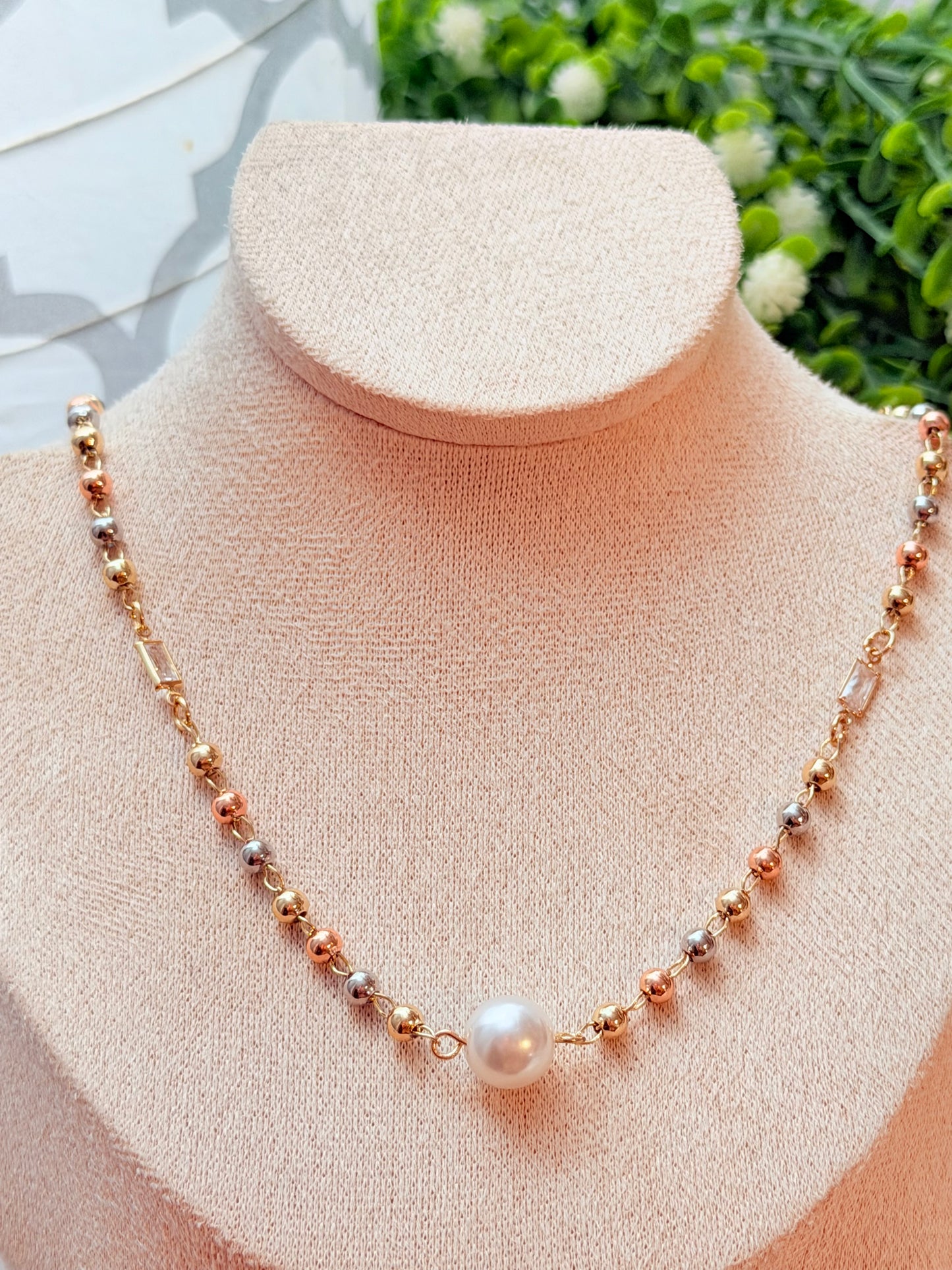 Collar de perlita