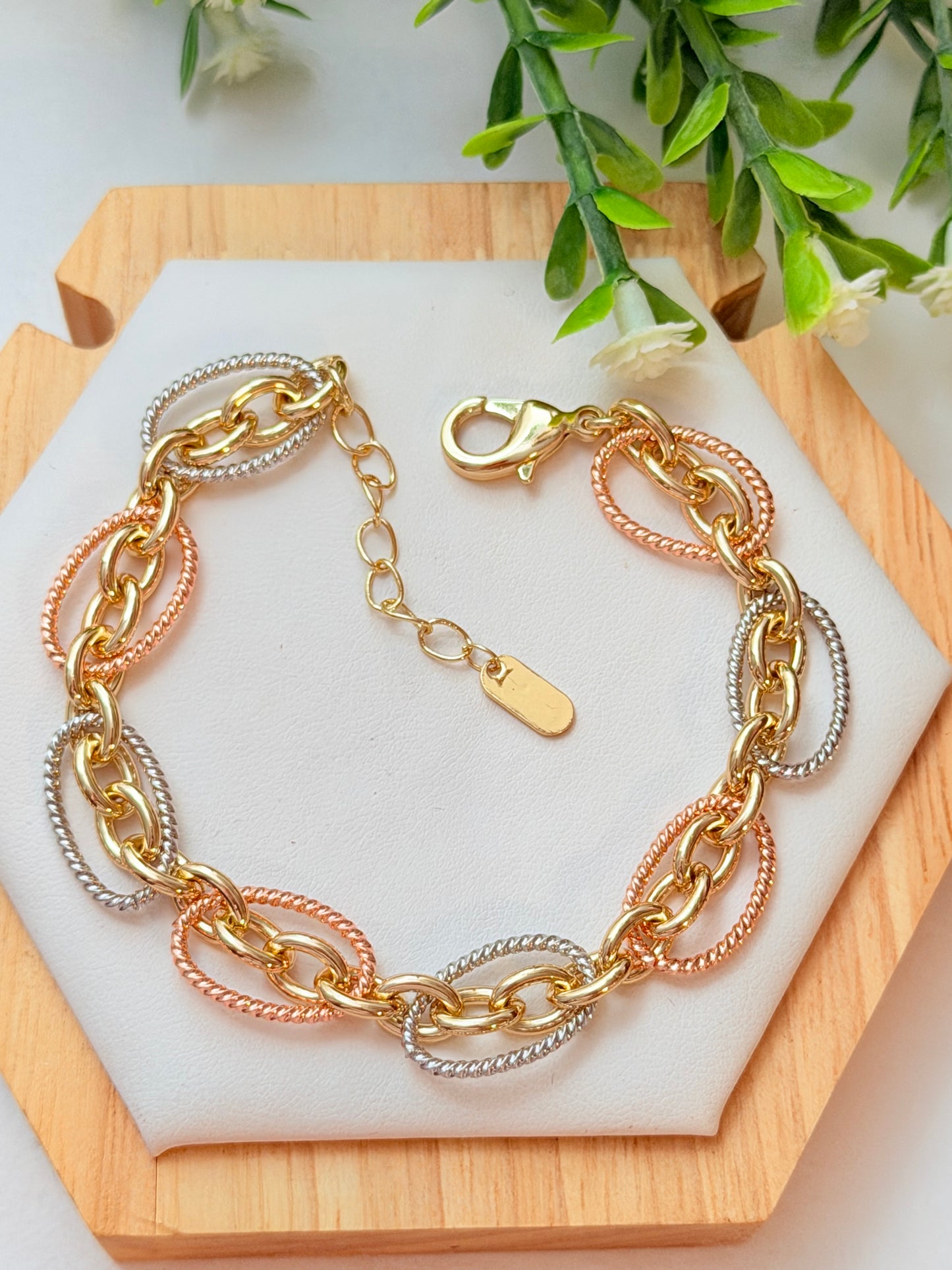 Pulsera ovalada