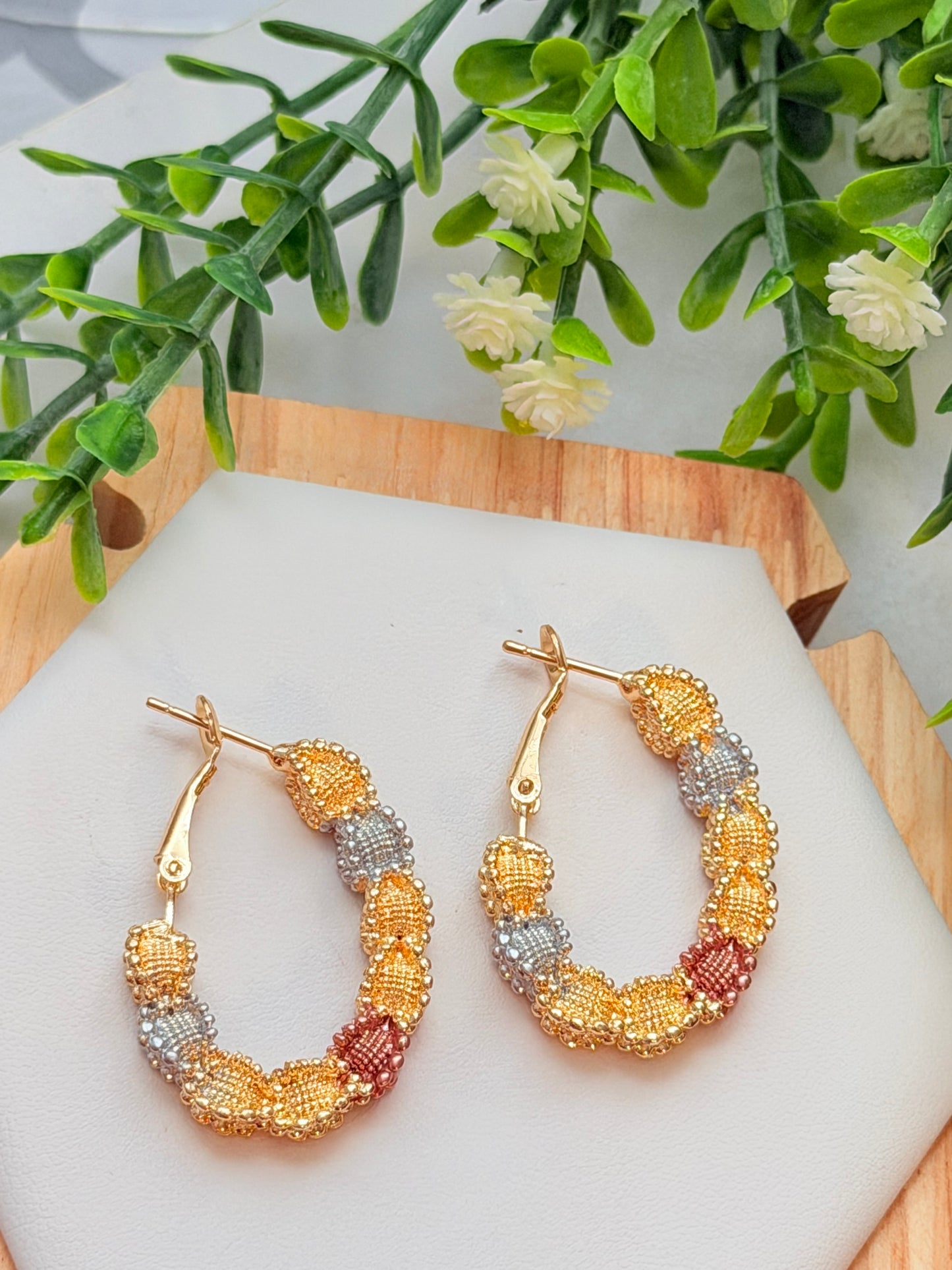 Pantalla ovalada de clips