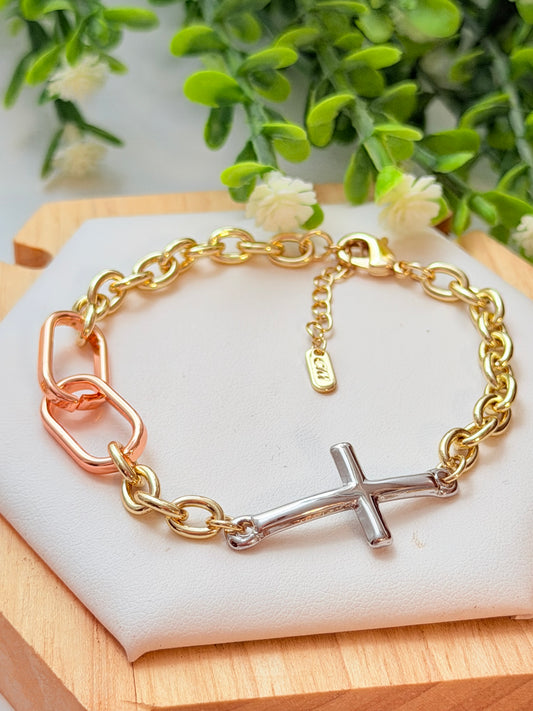 Pulsera cruz