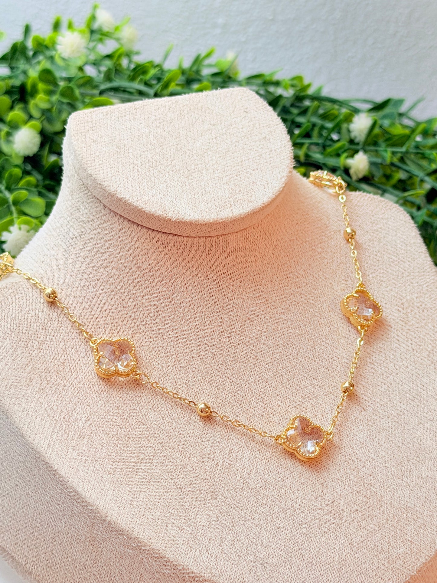 Collar claff cristal clear