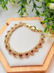 Pulsera corazón terracota