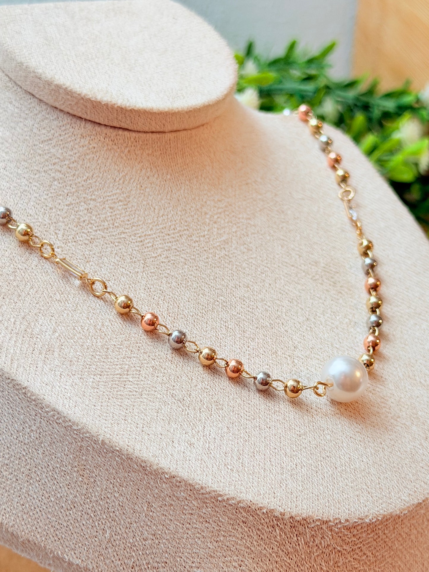 Collar de perlita
