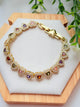 Pulsera corazones multicolor