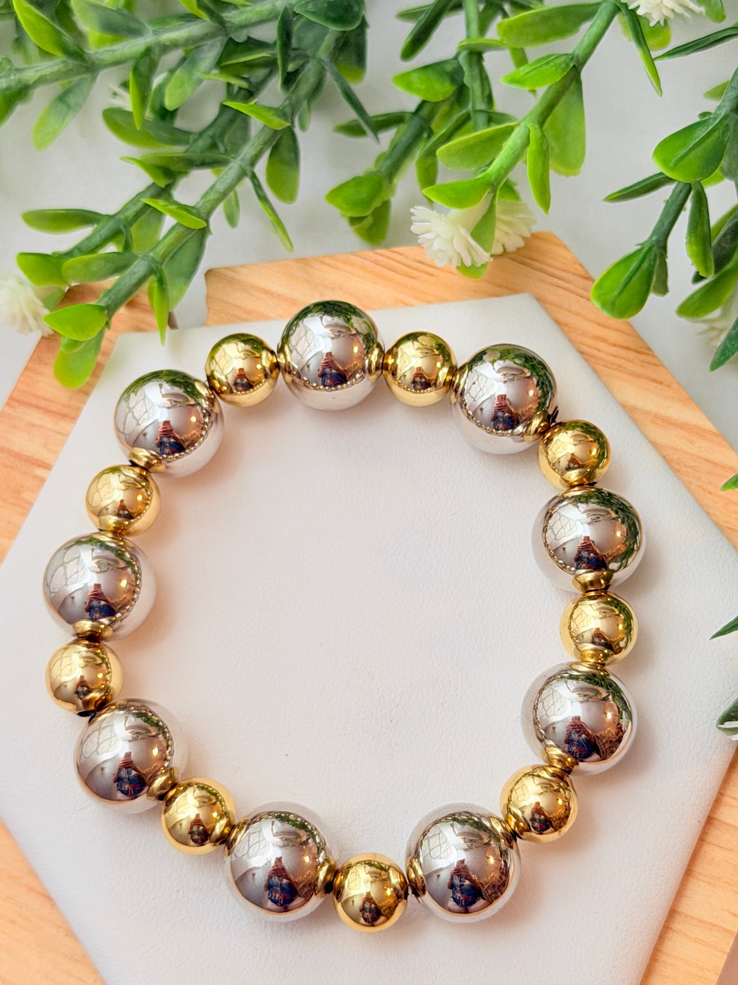 Pulsera dos tonos