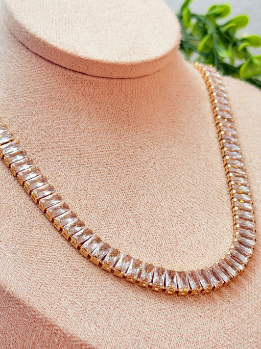 Collar de zirconia clear