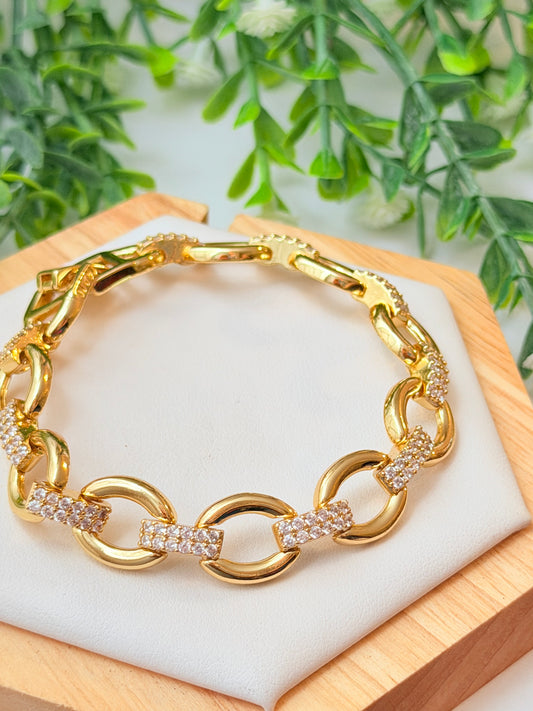 Pulsera circular zirconia