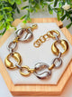 Pulsera dos tono circular