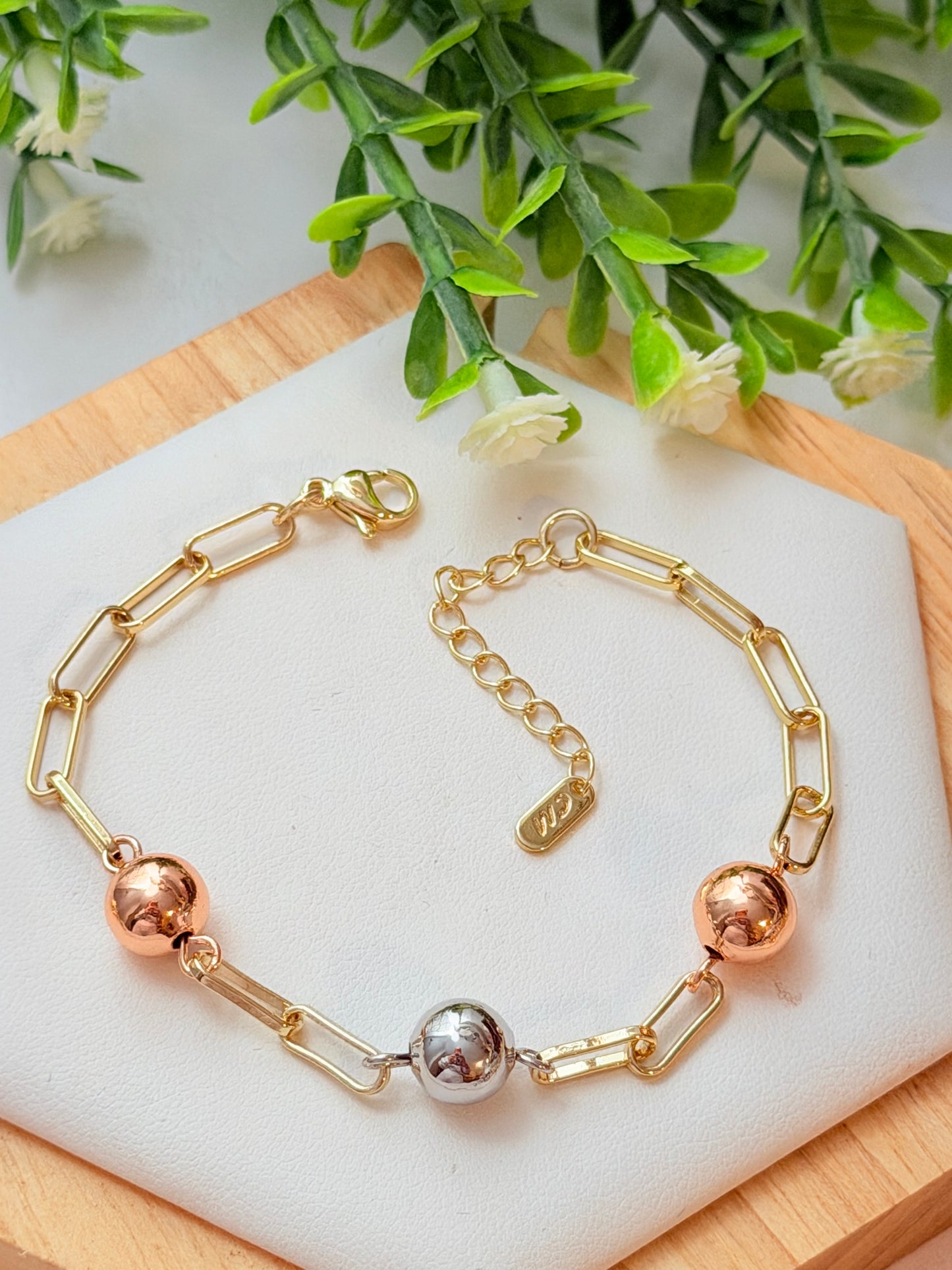 Pulsera 3 bolitas