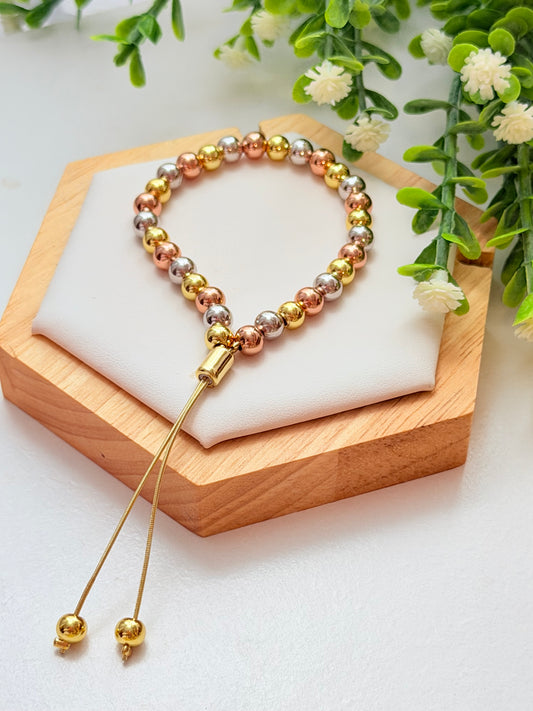 Pulsera 6mm ajustable