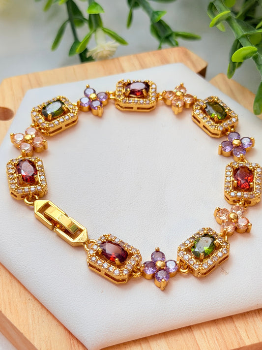 Pulsera cubo multicolor
