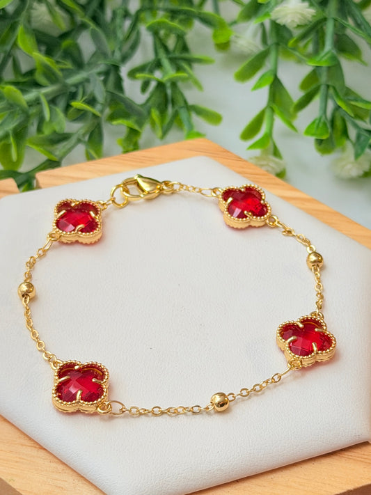 Claff roja cristal