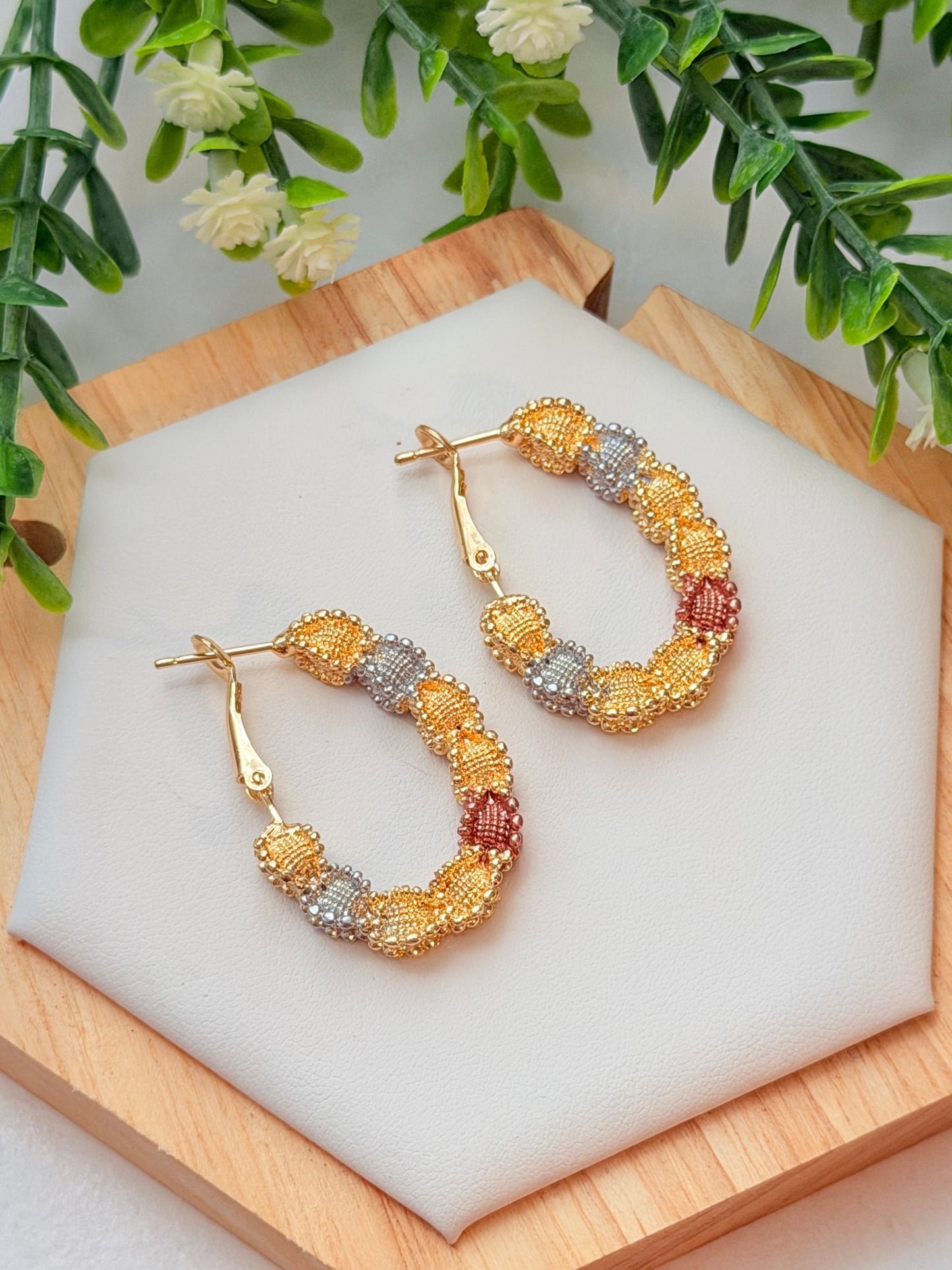 Pantalla ovalada de clips