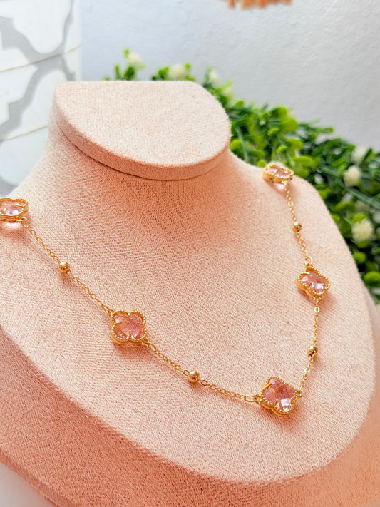 Collar claff cristal rosita