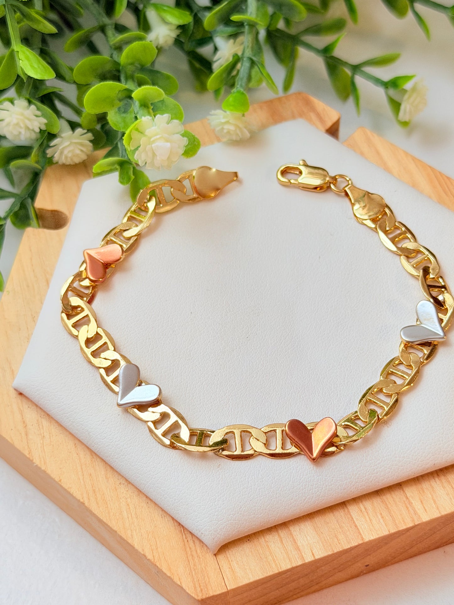 Pulsera de corazón