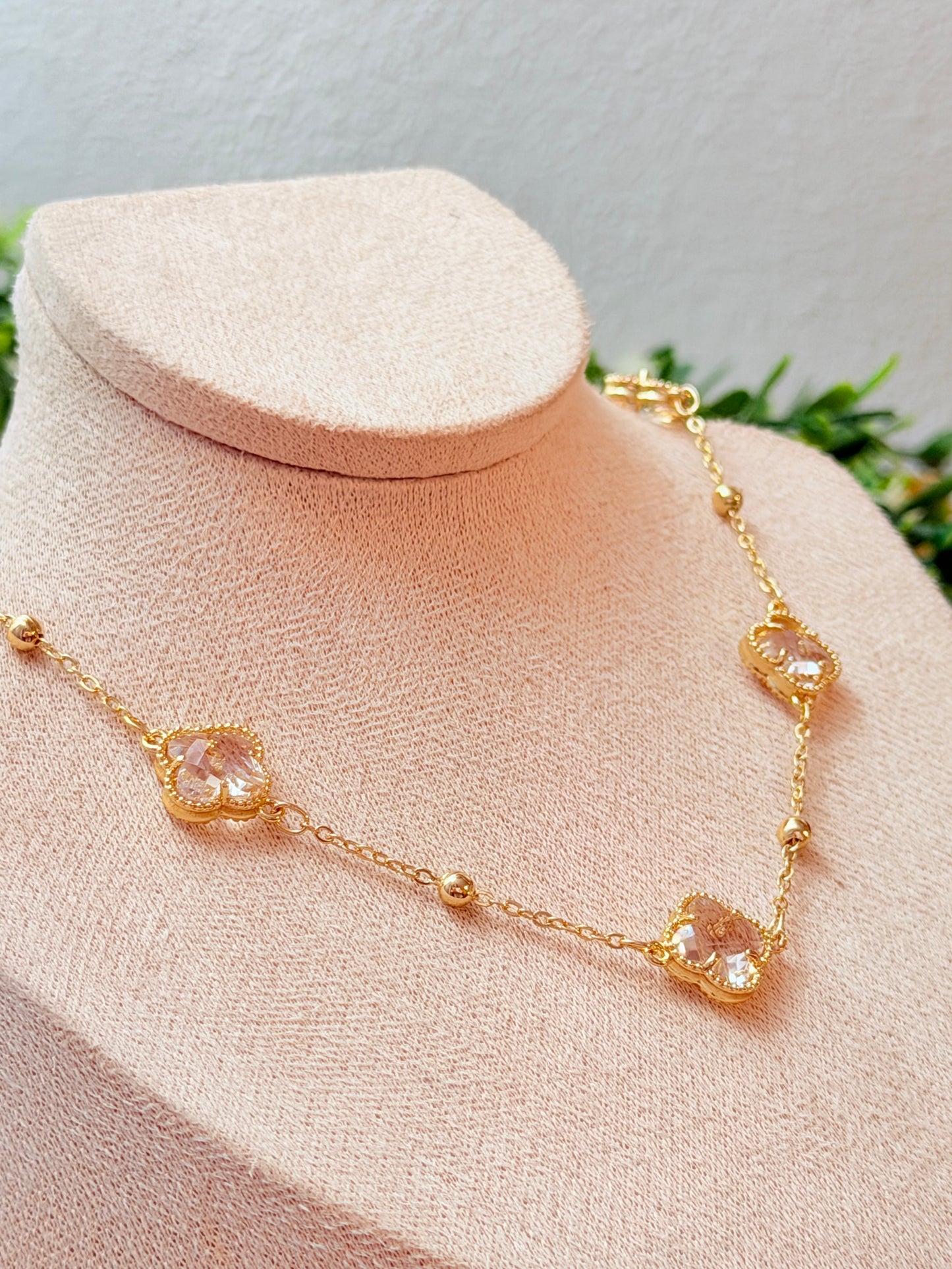 Collar claff cristal clear