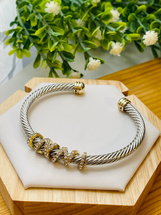 Espiral doble tono