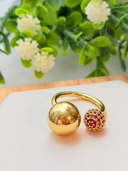 Sortija zirconias fusha