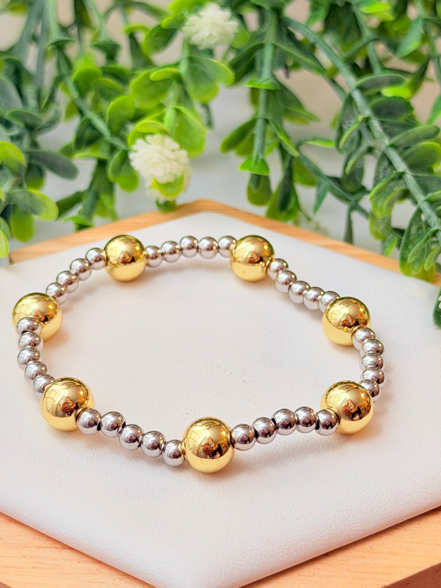 Pulsera dos tonos