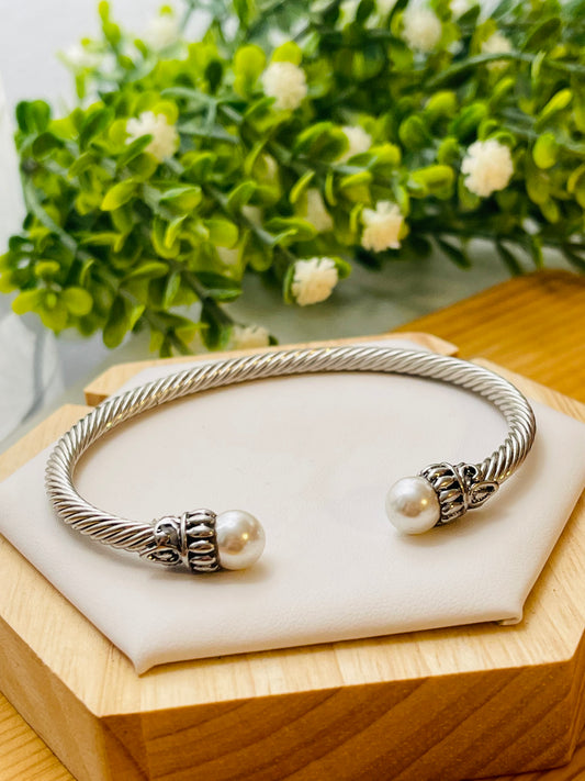 Perlas con plata