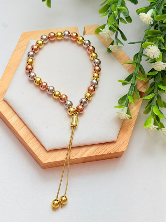 Pulsera 6mm ajustable