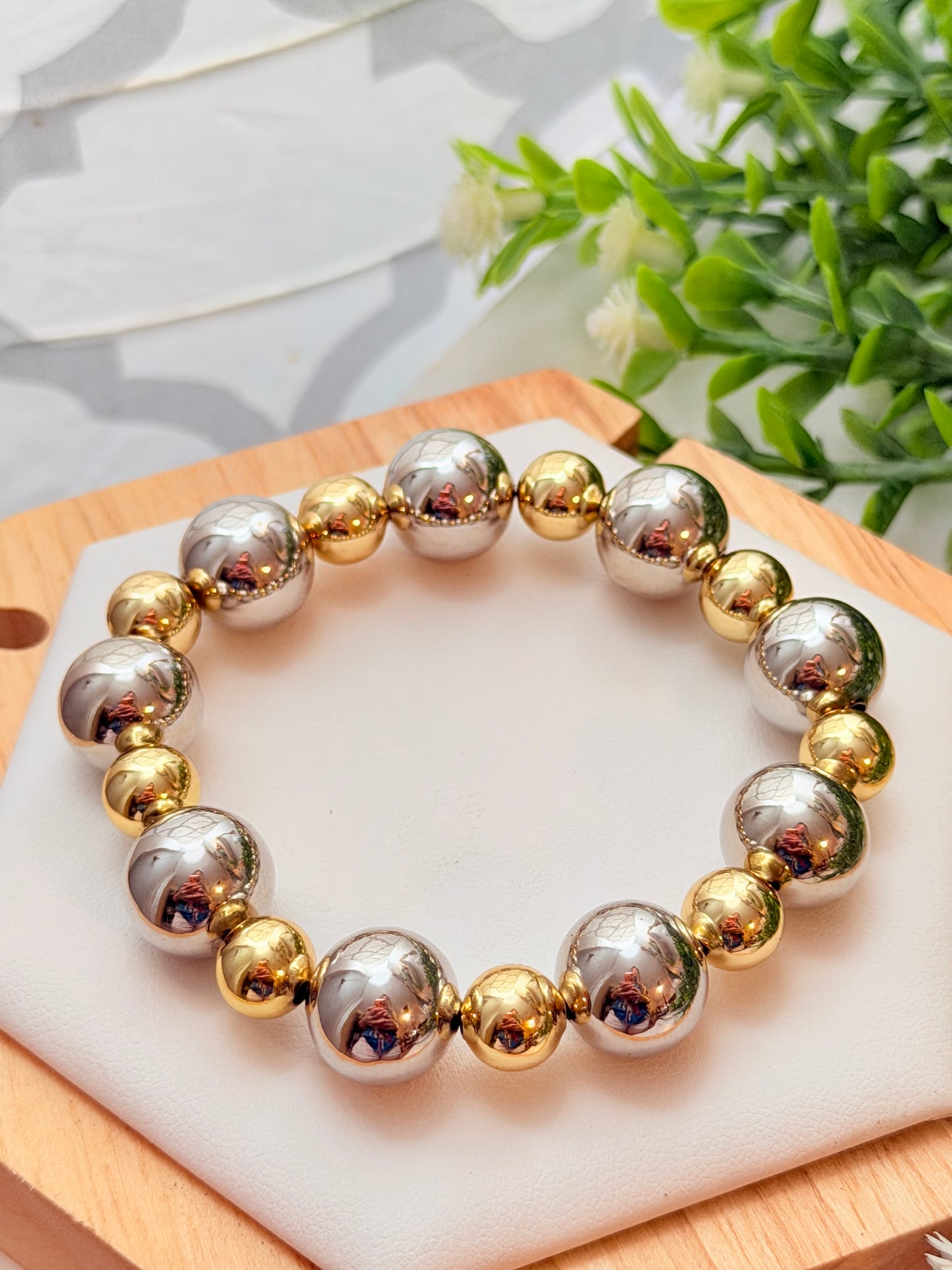 Pulsera dos tonos